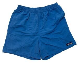 Patagonia Athletic Lined Baggies Stretch Shorts Blue Size S